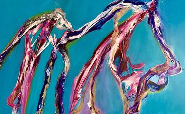 Original Abstract Expressionism Abstract Paintings by Susan Doyle