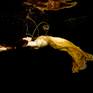 Underwater photograph of Greek mythological figure Ariadne. The girl with the golden thread who saved her lover from the minotaur in the labyrinth of island of Crete. Limited Edition Art Piece 15/16