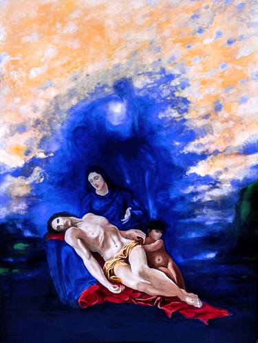 Original Realism Religious Paintings by Jorge Arribasplata