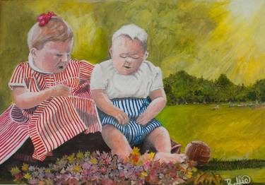 Print of Children Paintings by Rolf Robert