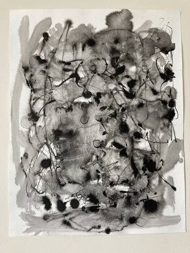 Original Abstract Expressionism Abstract Drawings by murat aypek