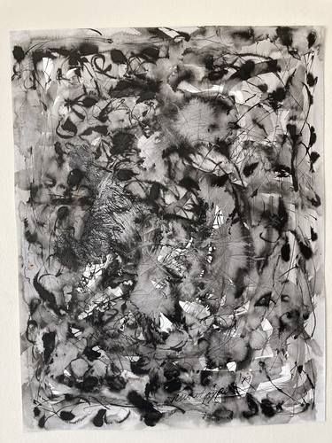 Original Abstract Expressionism Abstract Drawings by murat aypek