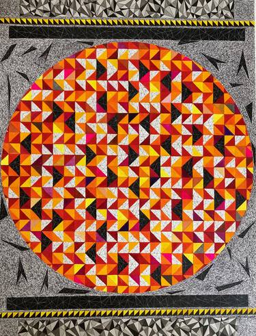 Original Abstract Geometric Paintings by murat aypek