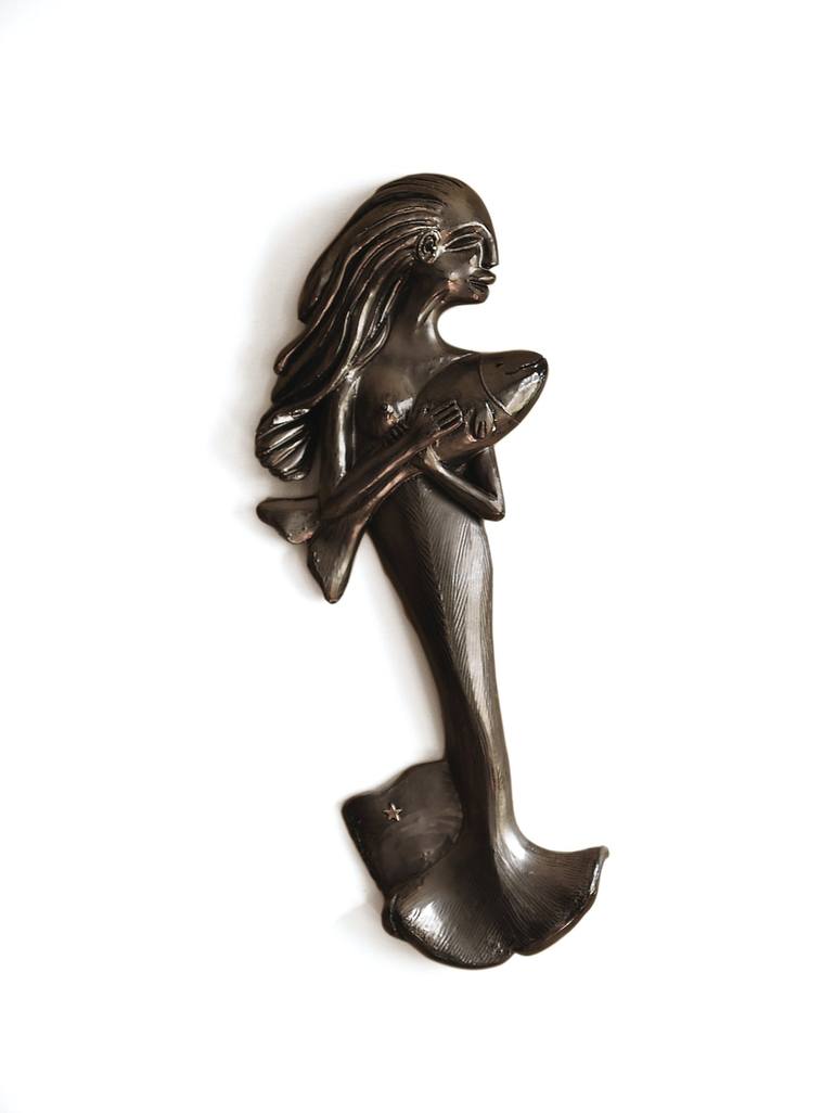Silver Mermaid (Unique piece) - Print