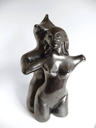 Original Figurative Classical mythology Sculpture by Yvan Tostain