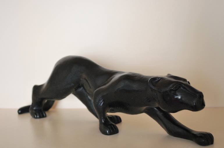 Original Figurative Animal Sculpture by Yvan Tostain