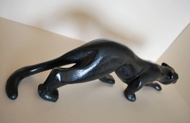 Original Figurative Animal Sculpture by Yvan Tostain