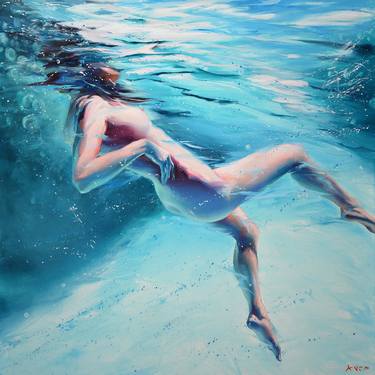 Original Figurative Nude Paintings by Rafał Knop