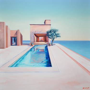 Saatchi Art Artist Rafał Knop; Paintings, “Swimming Pool EAV XXI 29” #art