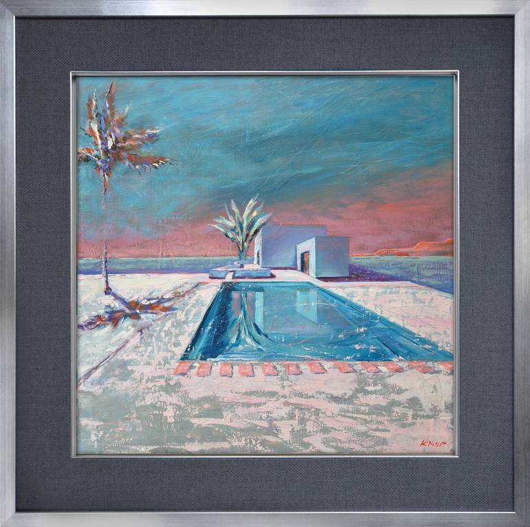 Original Realism Architecture Painting by Rafał Knop