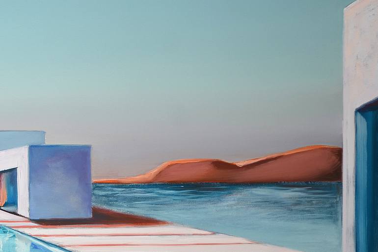 Original Realism Architecture Painting by Rafał Knop