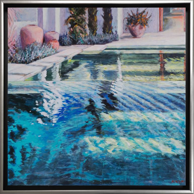 Original Realism Architecture Painting by Rafał Knop