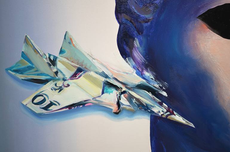 Original Figurative People Painting by Rafał Knop