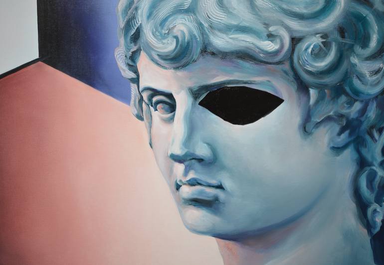 Original Illustration People Painting by Rafał Knop