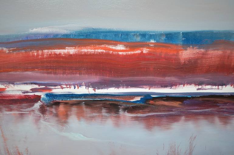 Original Illustration Landscape Painting by Rafał Knop