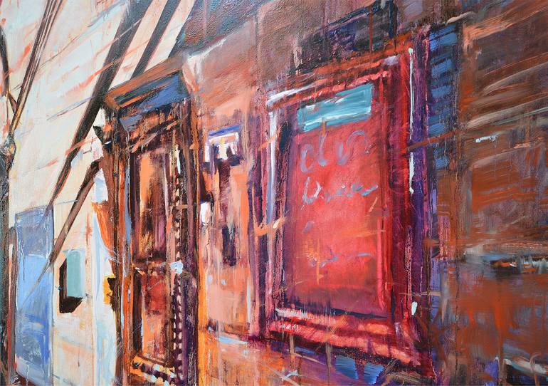 Original Impressionism Cities Painting by Rafał Knop