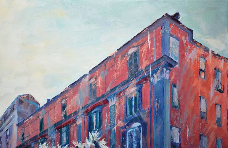 Original Realism Cities Painting by Rafał Knop