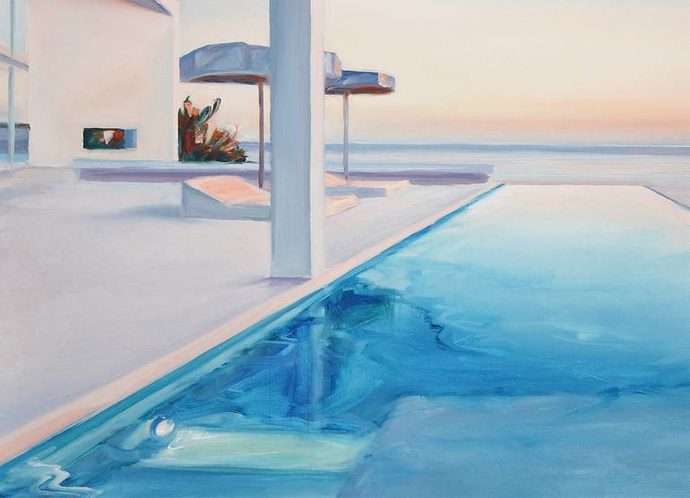 Original Realism Seascape Painting by Rafał Knop