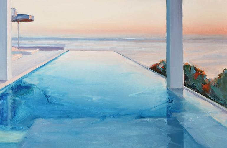 Original Realism Seascape Painting by Rafał Knop