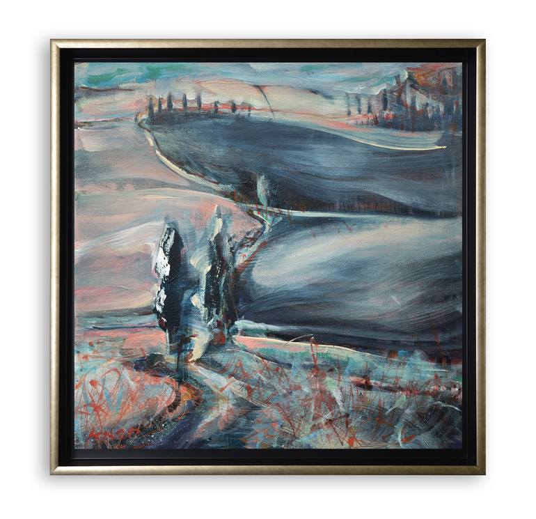 Original Impressionism Landscape Painting by Rafał Knop