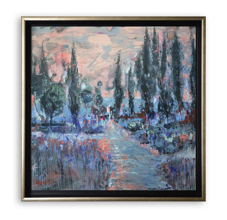 Original Impressionism Landscape Painting by Rafał Knop