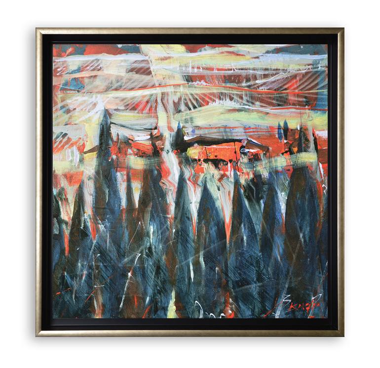 Original Impressionism Landscape Painting by Rafał Knop