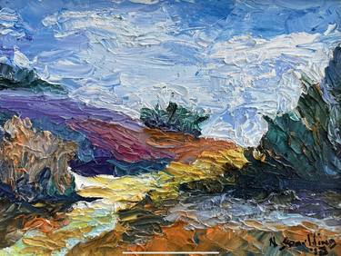 Original Impressionism Landscape Paintings by Nicky Spaulding
