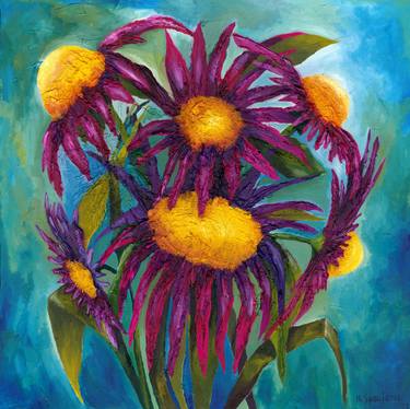 Original Floral Paintings by Nicky Spaulding