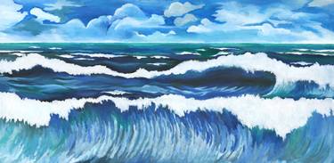 Original Fine Art Seascape Paintings by Nicky Spaulding