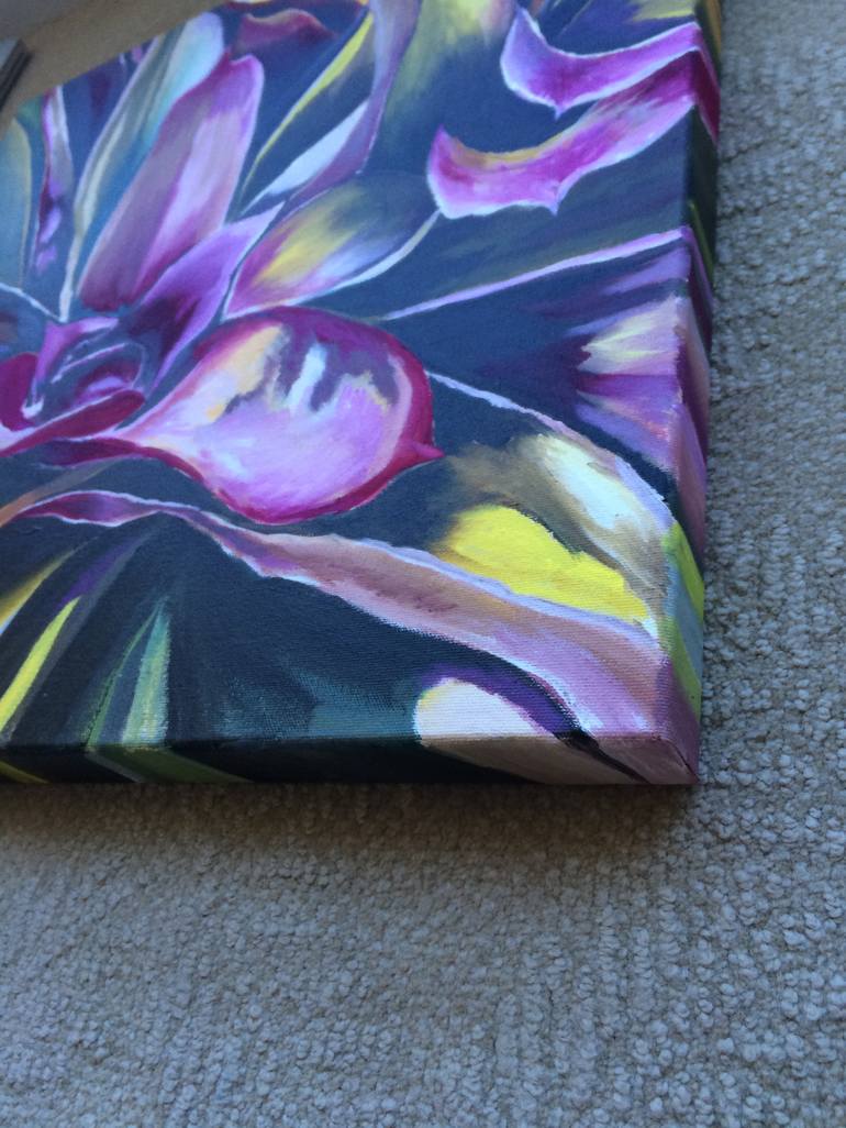 Original Fine Art Floral Painting by Nicky Spaulding