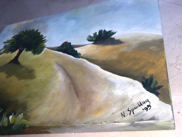 Original Expressionism Landscape Painting by Nicky Spaulding