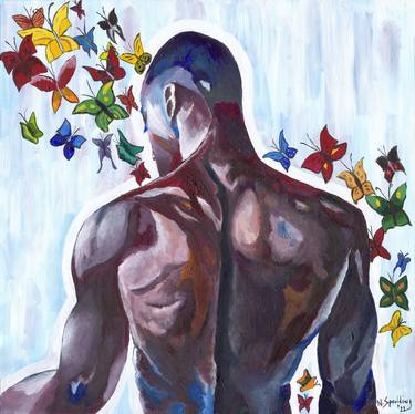 Print of Figurative Body Paintings by Nicky Spaulding