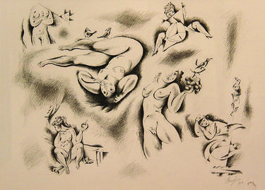 Original Fine Art Erotic Drawings by Vladimir Bukiya