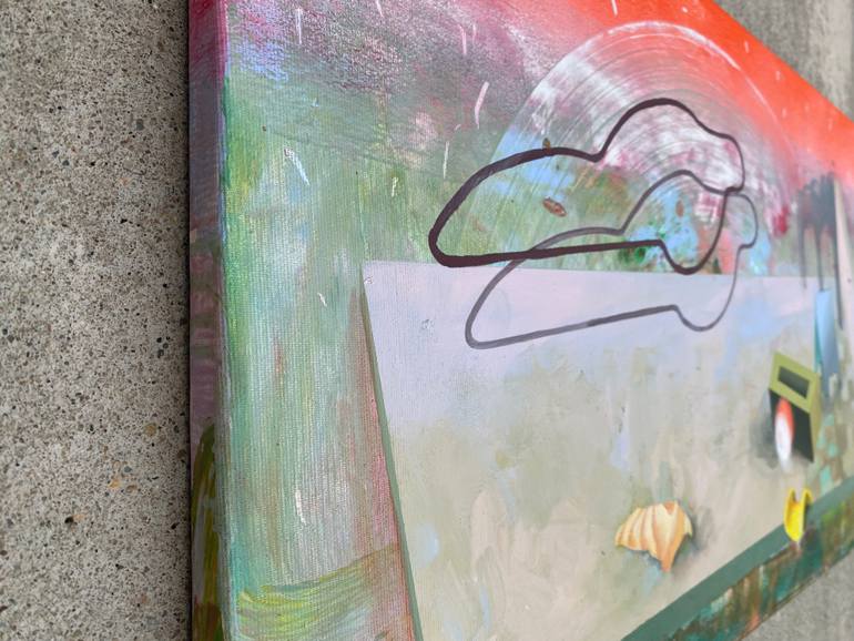 Original Abstract Painting by Edith Torony