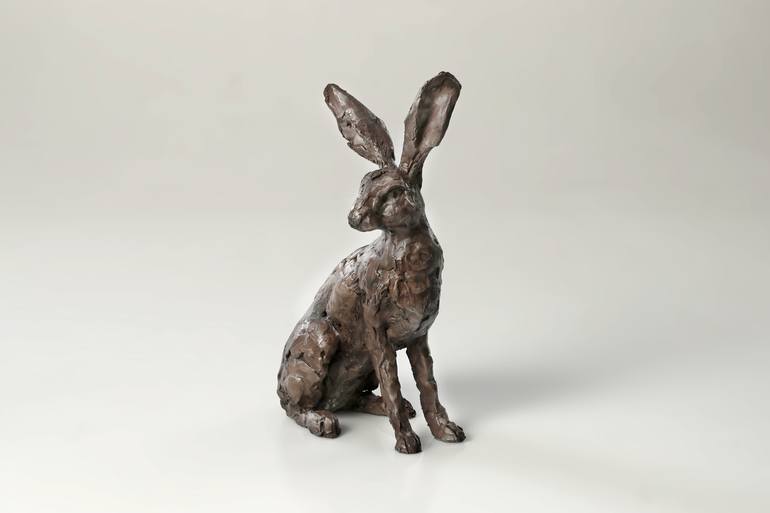 Original Figurative Animal Sculpture by Laura Pentreath