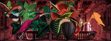 Original Abstract Botanic Collage by Robert Sochacki
