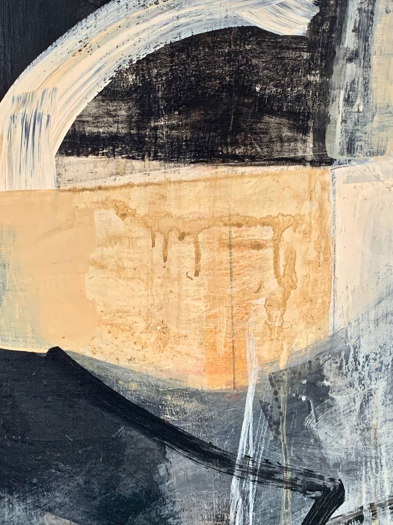 Original Abstract Expressionism Abstract Painting by Claudia Grutke