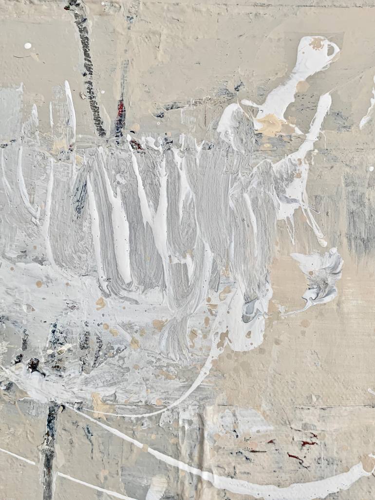 Original Abstract Expressionism Abstract Painting by Claudia Grutke