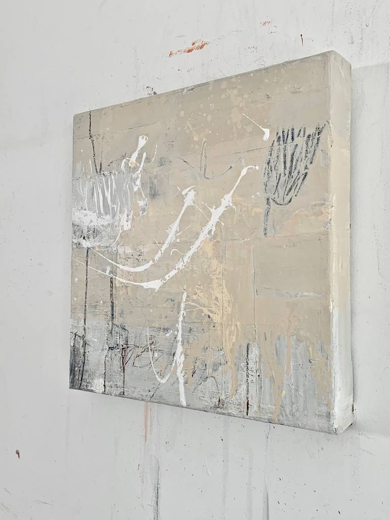 Original Abstract Expressionism Abstract Painting by Claudia Grutke