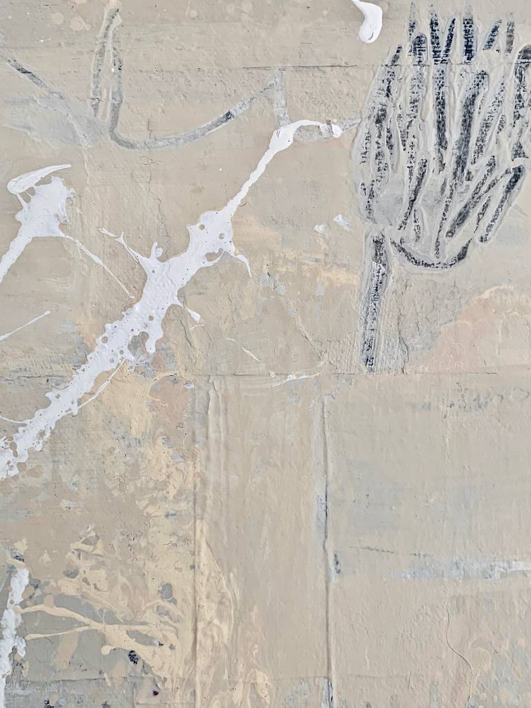 Original Abstract Expressionism Abstract Painting by Claudia Grutke