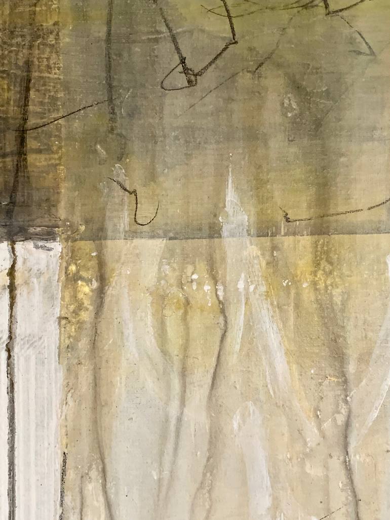 Original Abstract Expressionism Abstract Painting by Claudia Grutke