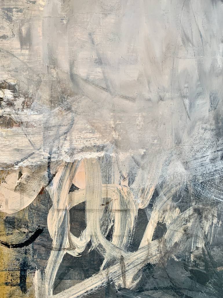 Original Abstract Expressionism Abstract Painting by Claudia Grutke