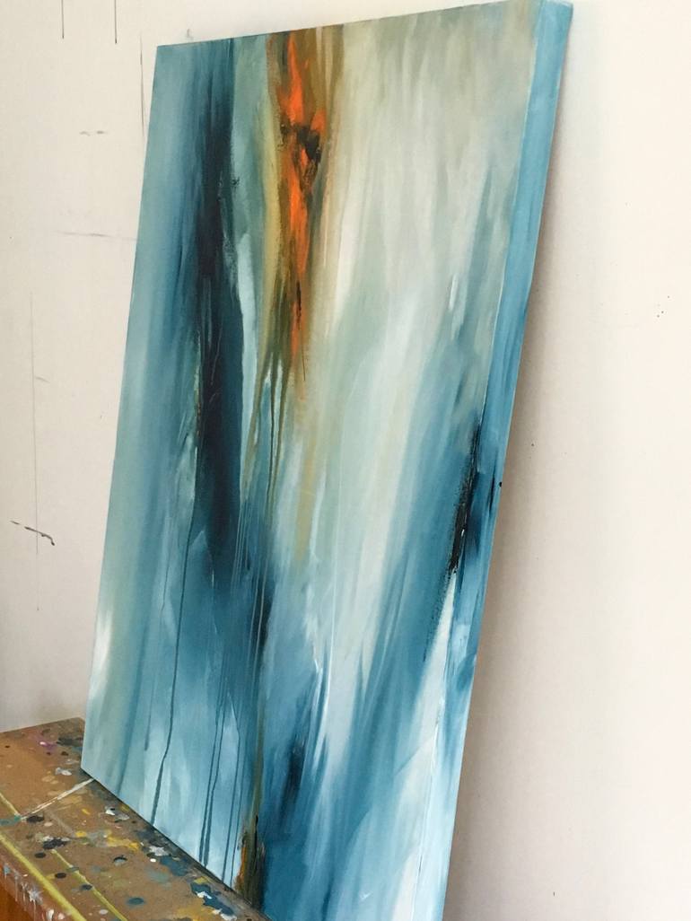 Original Conceptual Abstract Painting by Claudia Grutke