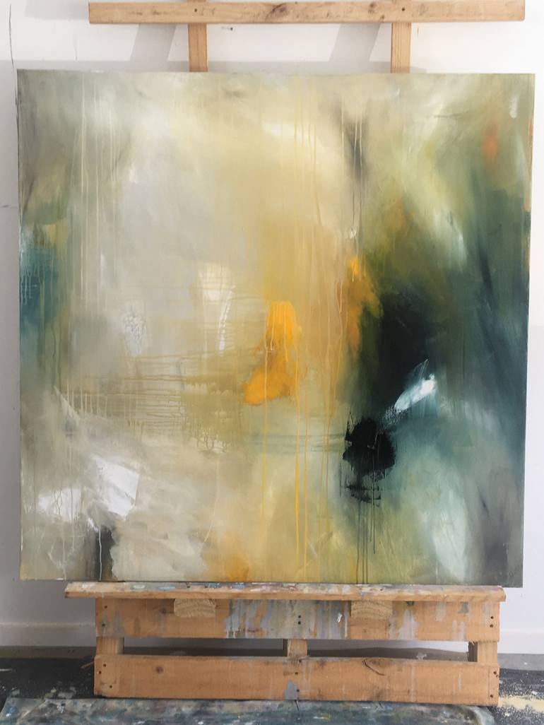 Original Abstract Painting by Claudia Grutke