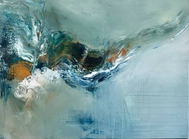Original Abstract Expressionism Abstract Paintings by Claudia Grutke