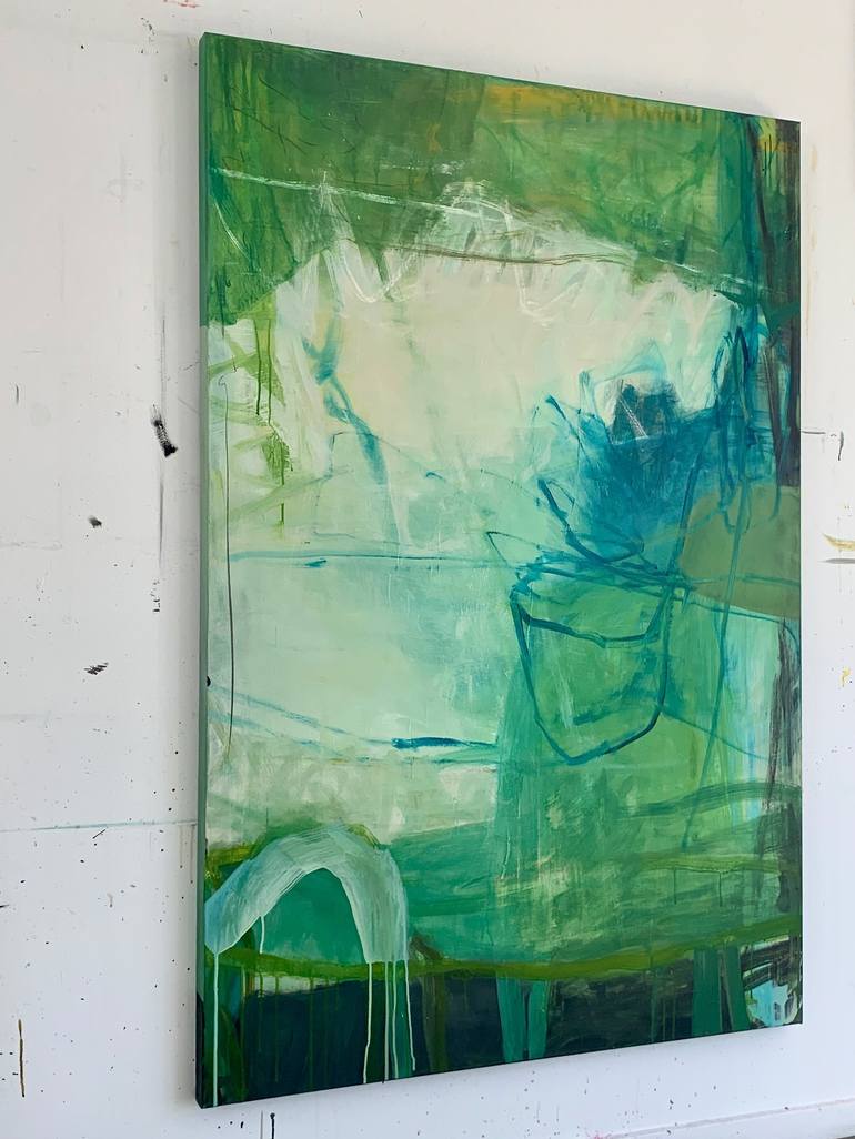 Original Abstract Painting by Claudia Grutke