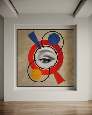 Print of Dada Abstract Mixed Media by Sephora Venites