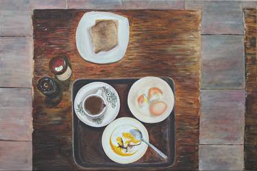 Print of Food Paintings by Michelle Parreno