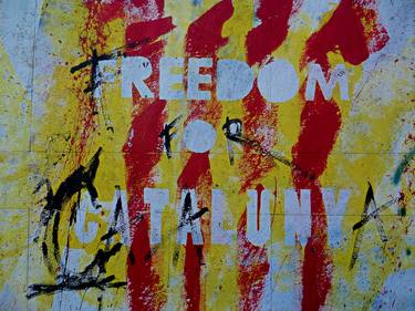 Freedom for Catalonia, Barcelona, Spain - LIMITED EDITION thumb