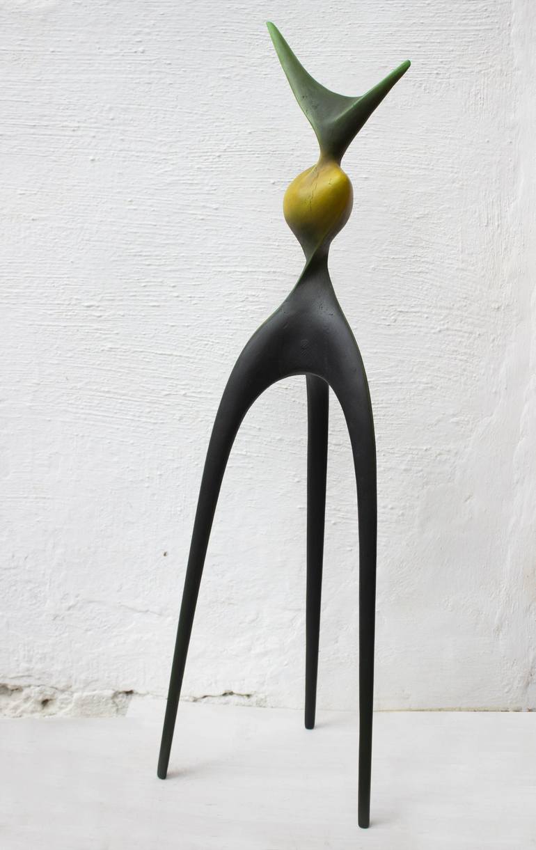 Original Modernism Abstract Sculpture by Roberto Yonkov